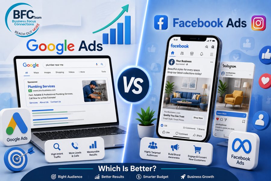 Google Ads vs. Facebook Ads: Which Is Better for Your Business?