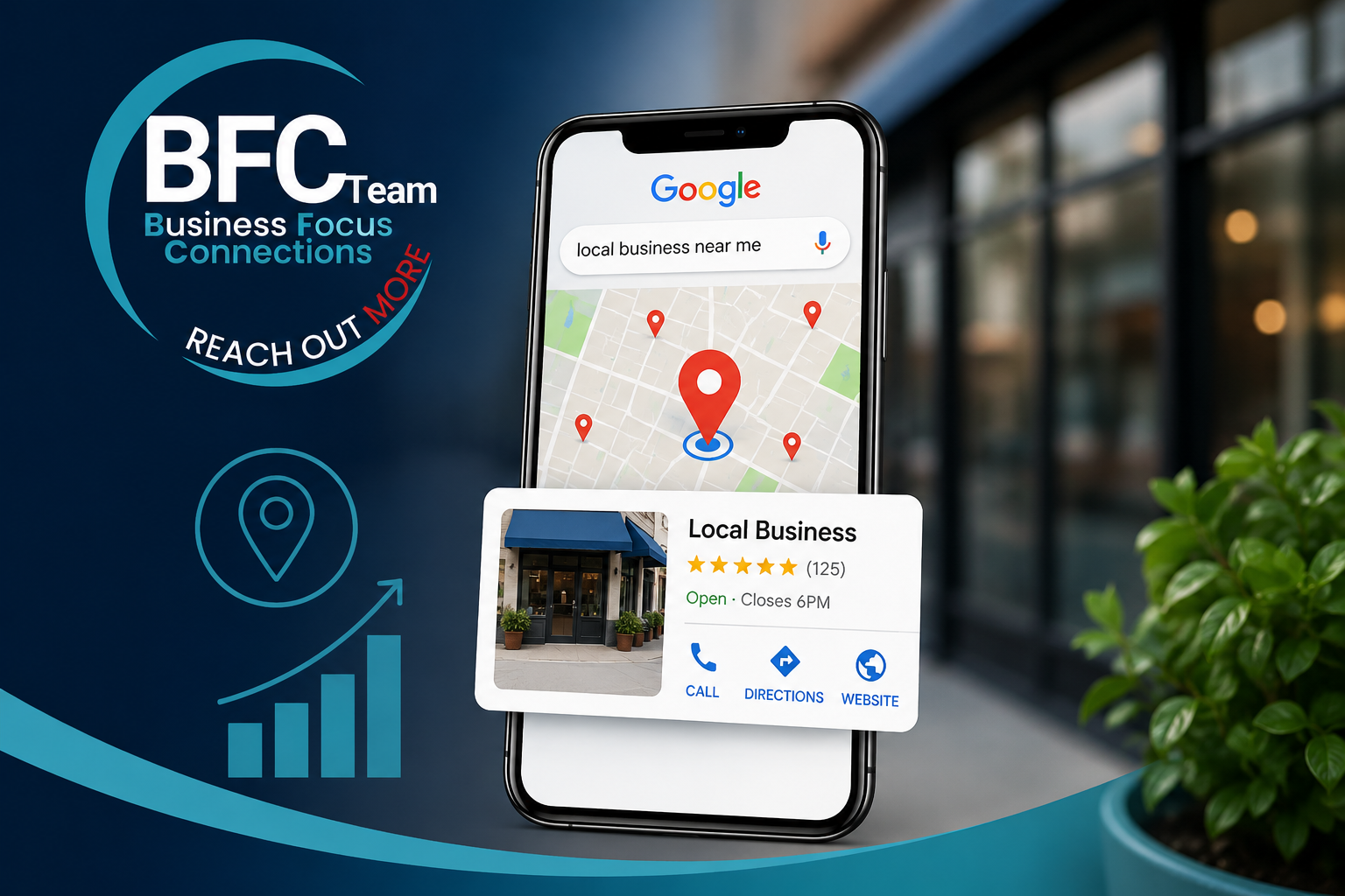 Local SEO search results and Google Maps visibility for small businesses